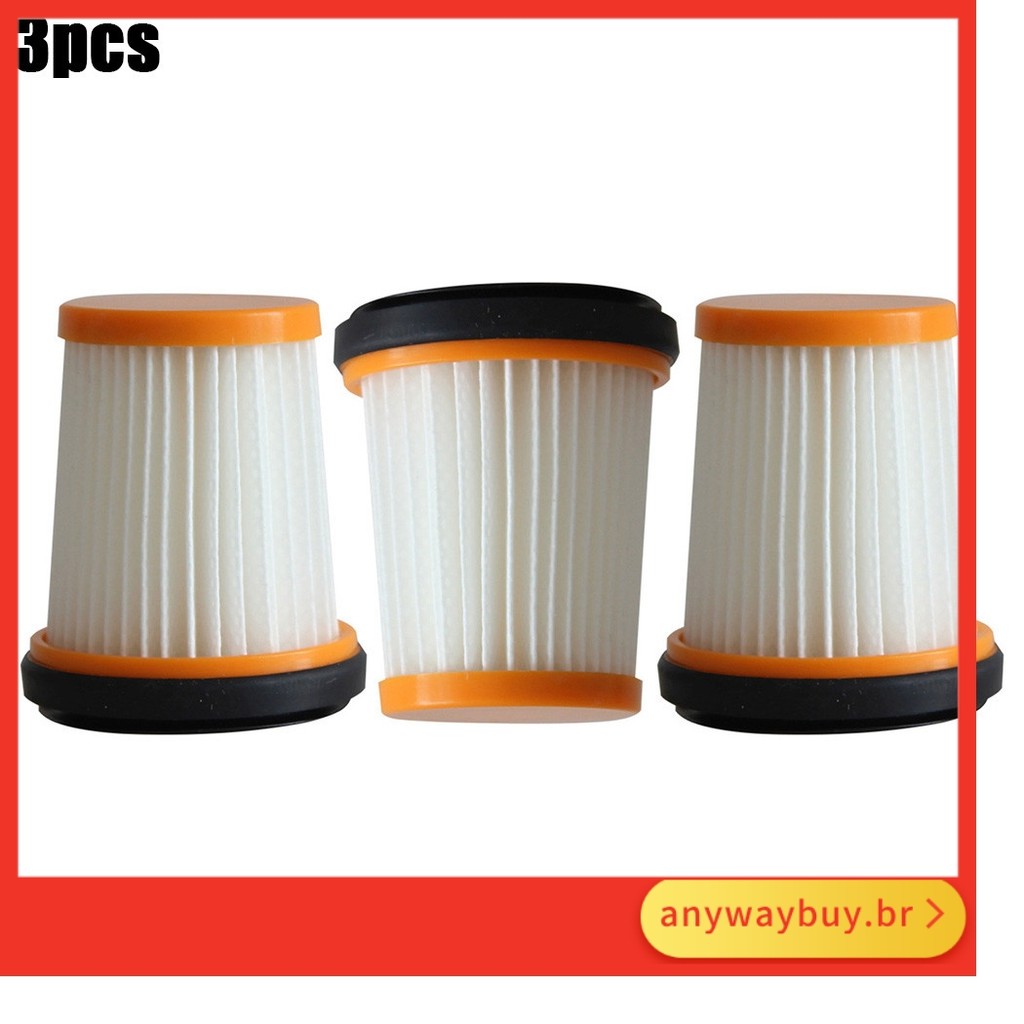 < Ay > 3 X Filtros Para Aspirador De Pó Portátil Sem Fio Shark WV200EU WV251EU ❀