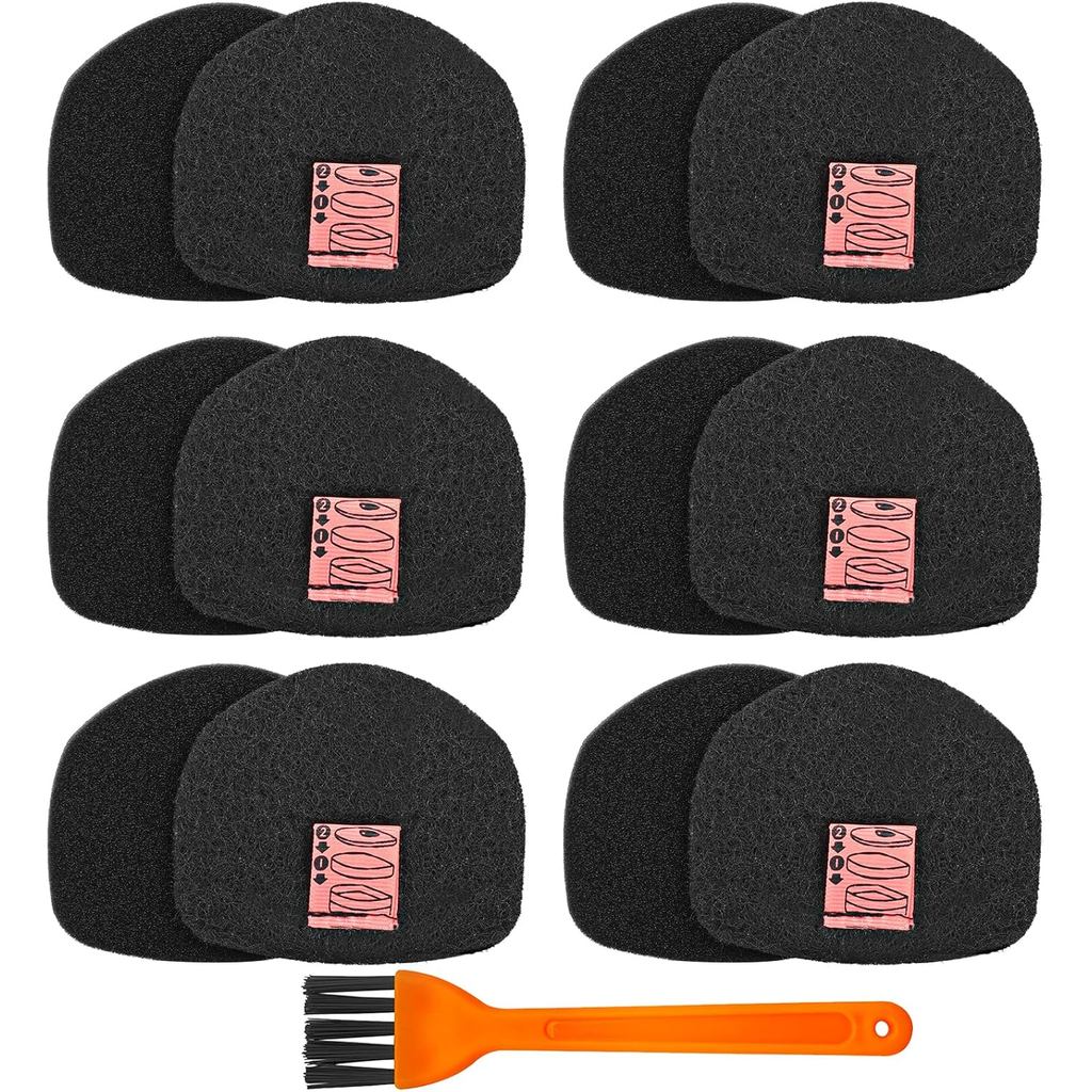 Conjunto de 6 Filtros de Substituição Compatíveis com o Aspirador de Mão Sem Fio Shark CH951 UltraCyclone Pet Pro Plus -