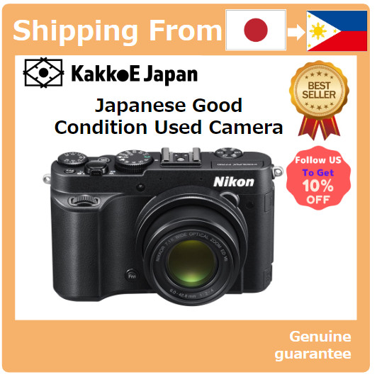 Câmera Digital NIKON COOLPIX P7700 Pre-loved (Usada Japão) com Lente de Grande Diâmetro, LCD Variável e Corpo Preto P7700BK – Câmera NIKON COOLPIX P7700BK seminova, perfeita para fotografia de alta qualidade, zoom óptico, vídeo Full HD, tela articulável.