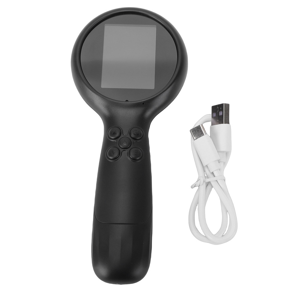 Microscópio Para Crianças 2MP 8X Zoom Digital Portátil Com Tela De 2 Polegadas Meninos Meninas Preto