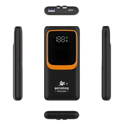 CARREGADOR PORTÁTIL POWER BANK 10.000mAh 22,5W WUP-930| Carregamento Rápido | Display Digital