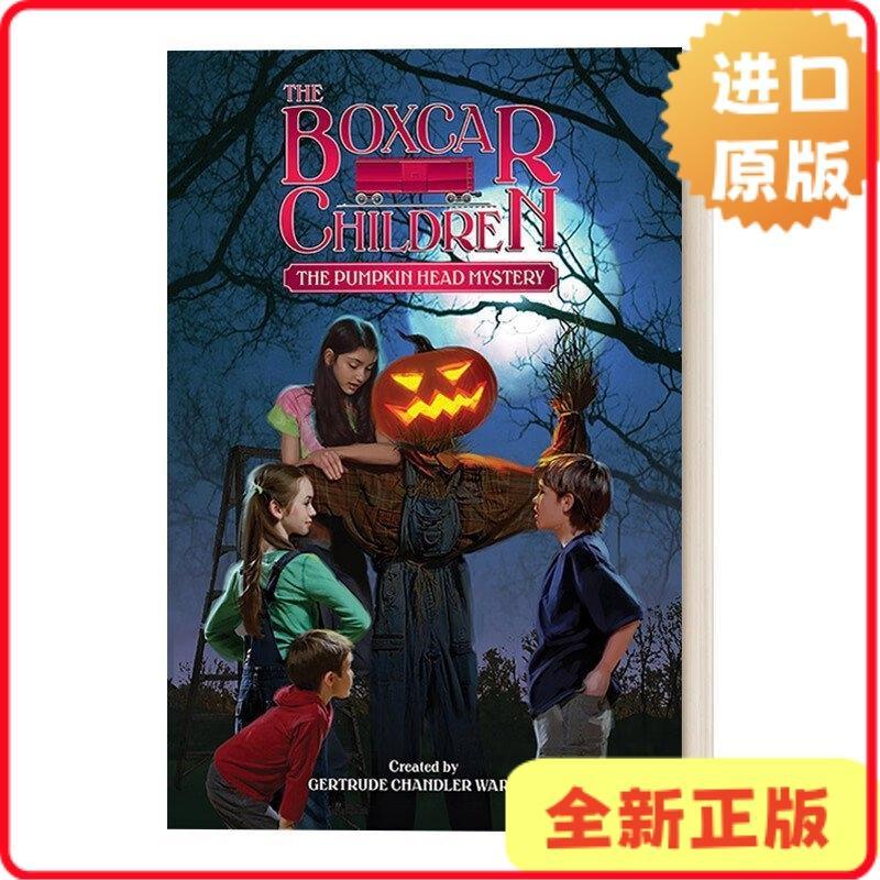 [Estoque Original pronto]#124 O mistério da cabeça da abóbora The Pumpkin Head Mystery 124 Inglês Original Gertrude Chan