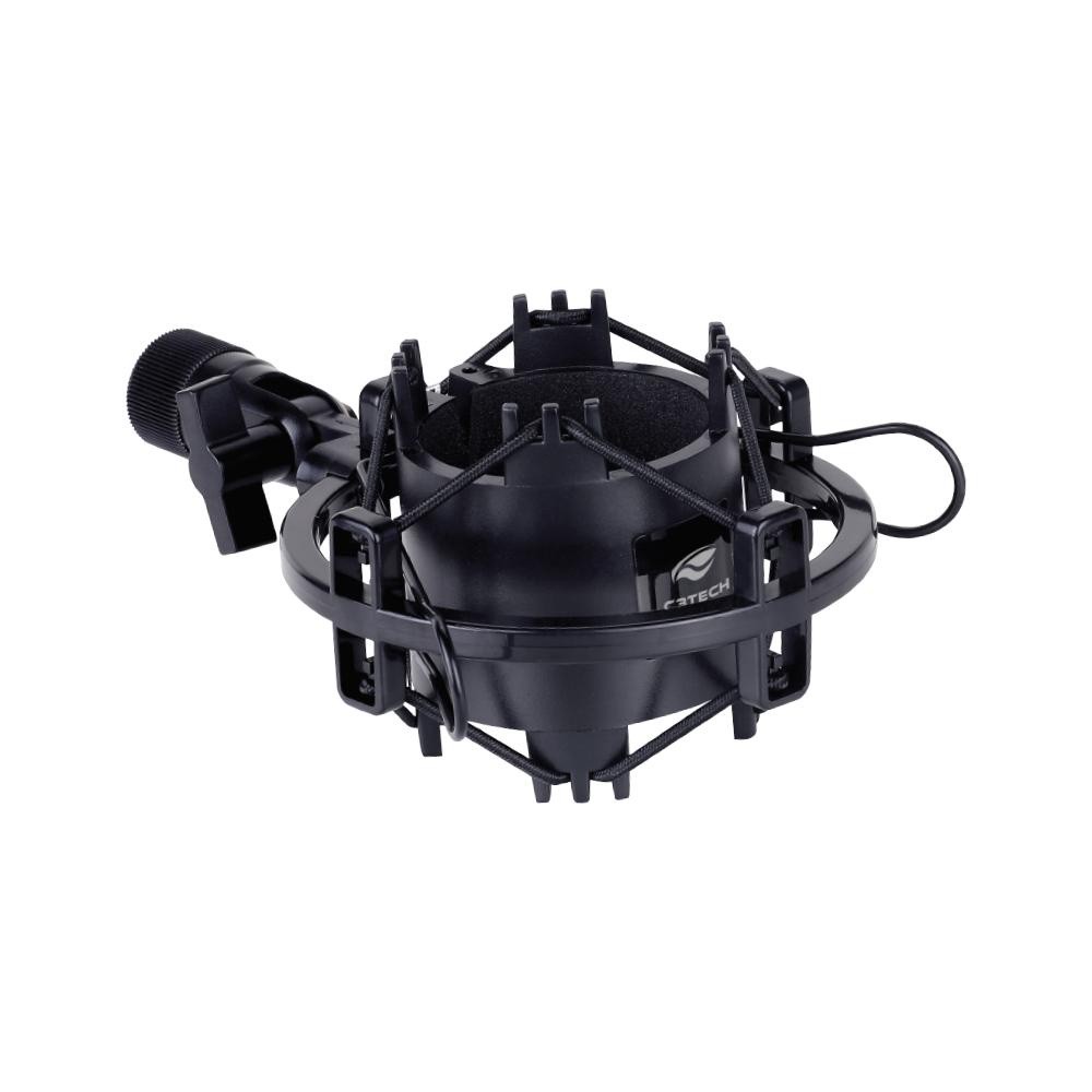 Suporte de Microfone Shock Mount Aranha MI-S20BK C3Tech