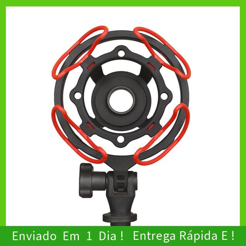 - joyce Shock Mount Para Microfones Compatíveis Com ISKRM5 AT500 BM-700 Suporte Ajustável