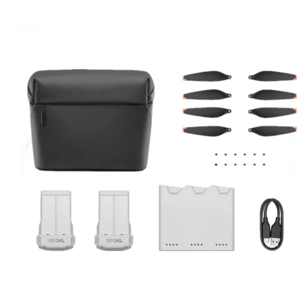 Kit Dji Fly More Combo 34min Mini 3 Pro e Mini4 Pro Lacrado