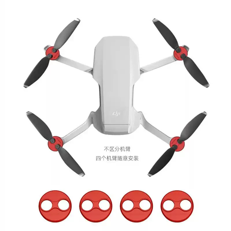 Adequado para dji Lito1/X1 capa de motor Anti-Propeller Mini4/3 Pro/3/SE capa de motor de liga de alumínio
