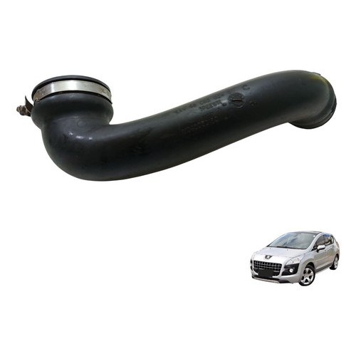 Mangueira Duto Ar Intercooler Peugeot 3008 2011 2012 Tbi Preto