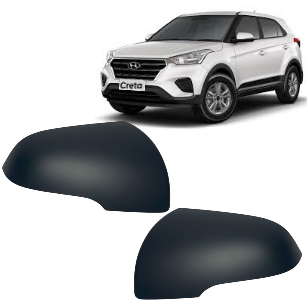 Par Capa Retrovisor Creta 2017 2018 2019 2020 2021 C/ Pisca