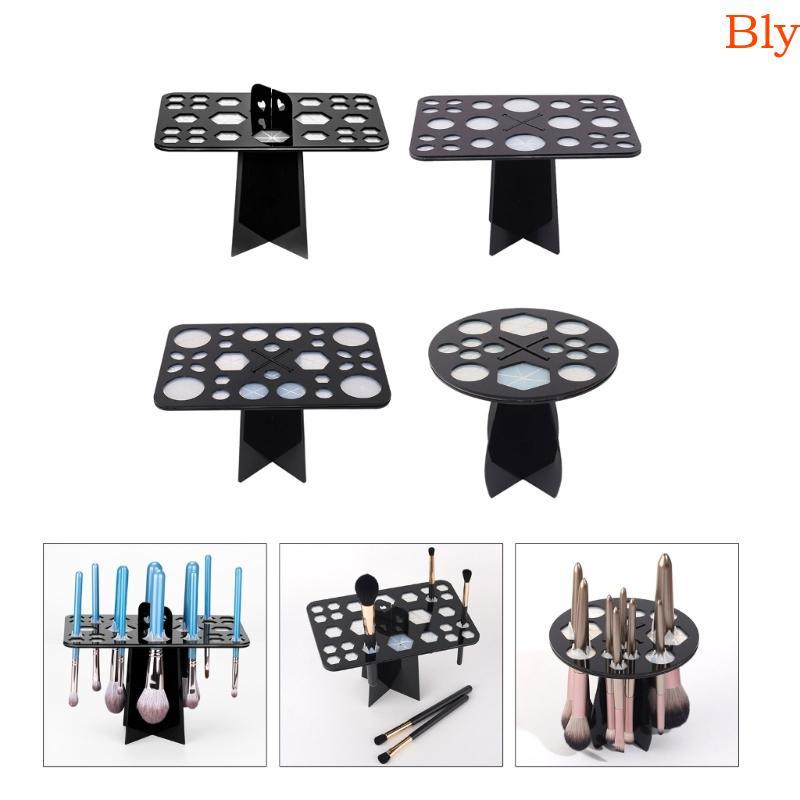 Bly Cosmetic Brush Prateleira Ferramentas Ferramenta De Maquiagem Rack De Secagem Suporte De Escova Cosmética Porosa