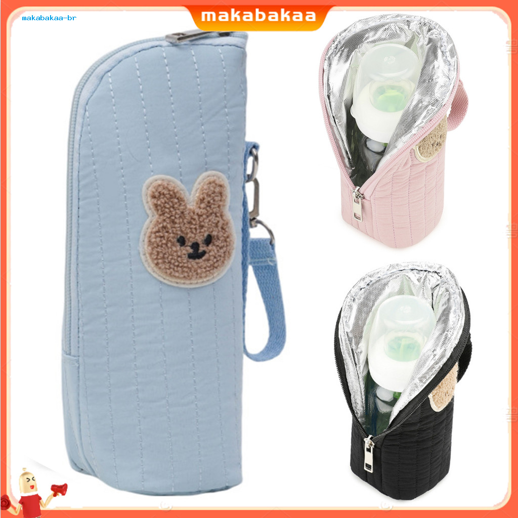 Portable Insulated Baby Bottle Bag for Stroller – Thermal Cooler and Warmer Travel-friendly Milk Carrier for Daycare O
