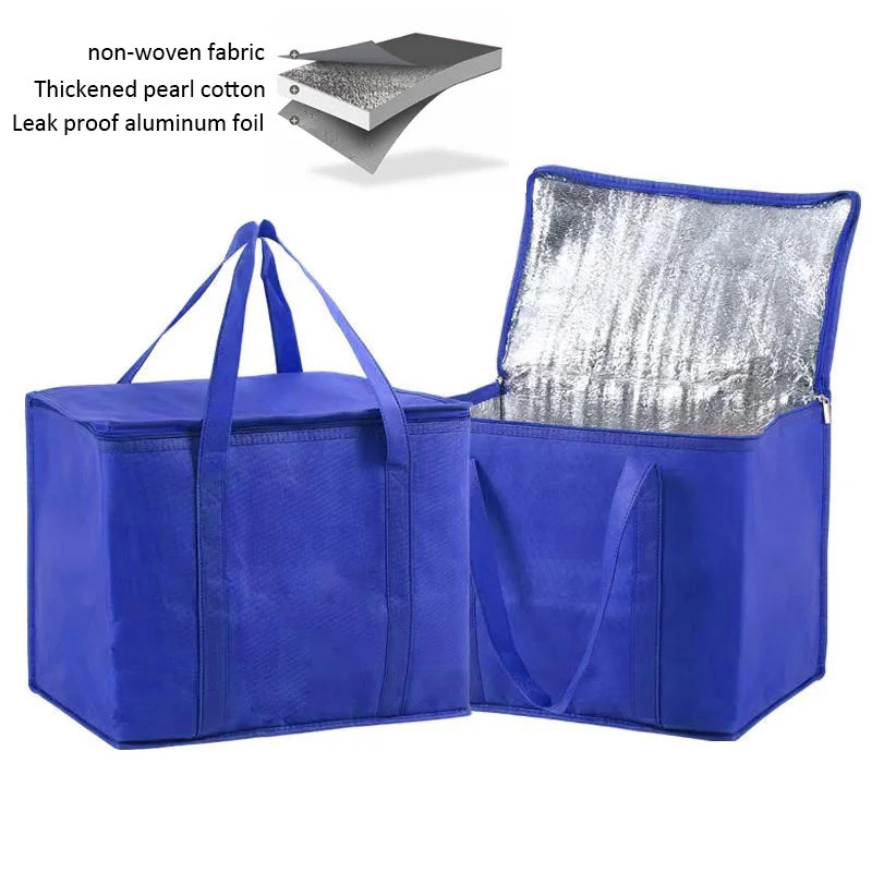 1PC Portable Lunch Cooler Beer Delivery Bag Folding Insulation Picnic Ice Pack Food Tote Thermal Bag Drink Carrier Insul