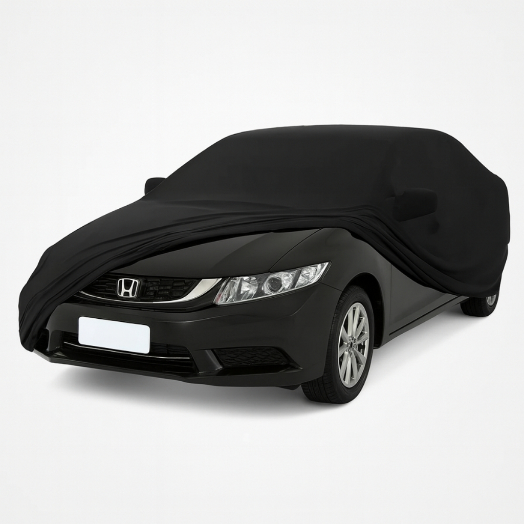 Capa Honda Civic Preta Anti-Poeira e Anti-Risco Sob Medida