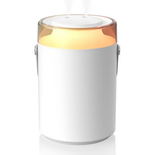 Mini Humidifier Dual Mist 1500ml Silent Wireless Mood Light For Home, Car, Office, and Desk Use