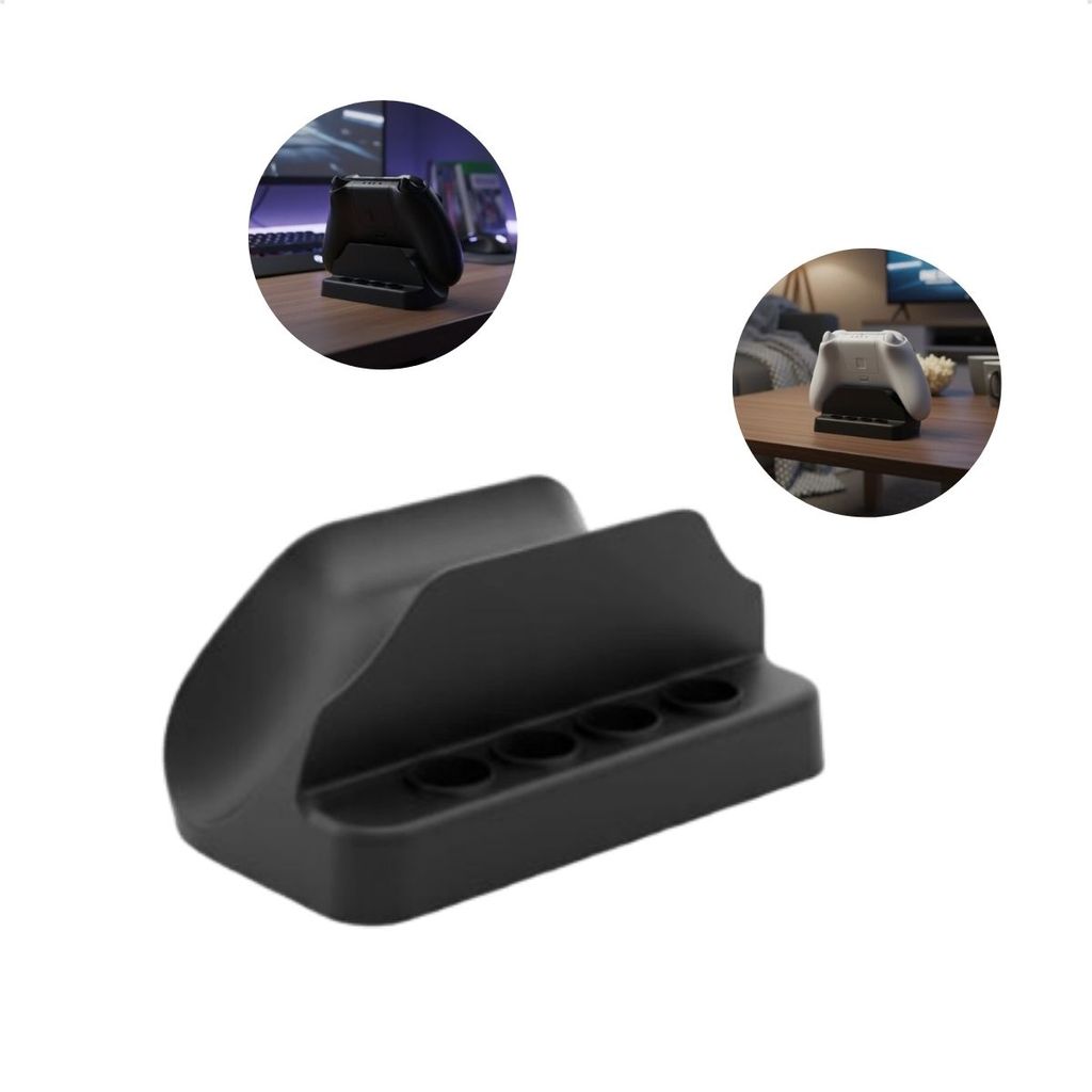 Organizador De Mesa Gamer Suporte Para Controle Xbox Com Design Minimalista Moderno