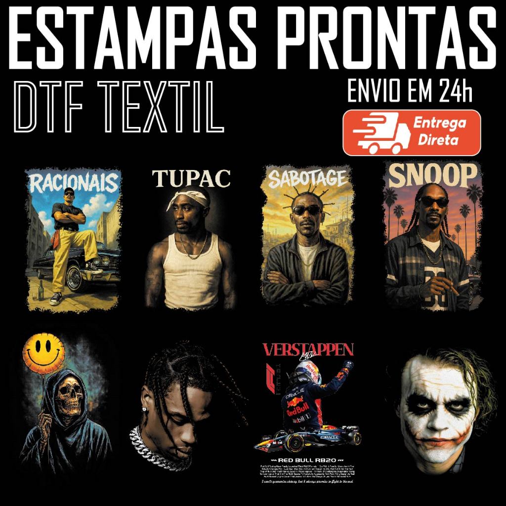 Estampa Pronta DTF Termocolante C/ Ferro de Passar Promoção Streetwear Camiseta Moletom Doutor Destino Wandinha Wanda