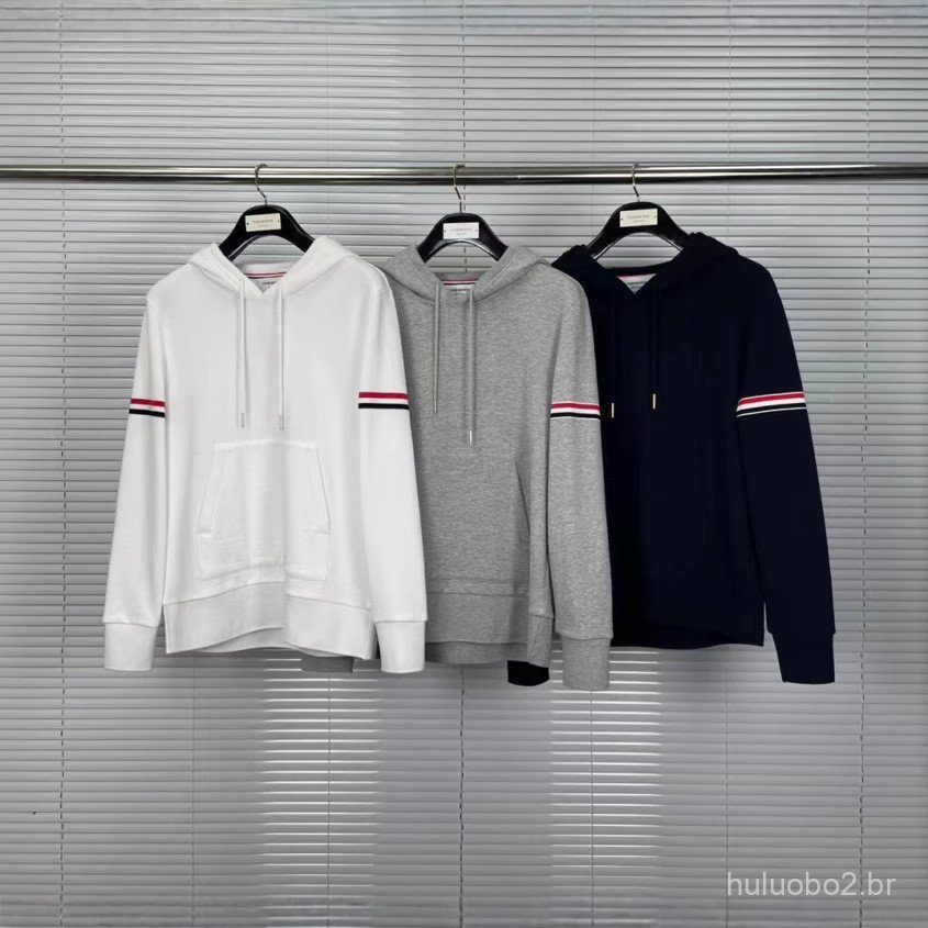 BEQV Hooded sweatshirt with shoulder patches and ribbons, casual couple's hoodie jacket for men and women, trendy