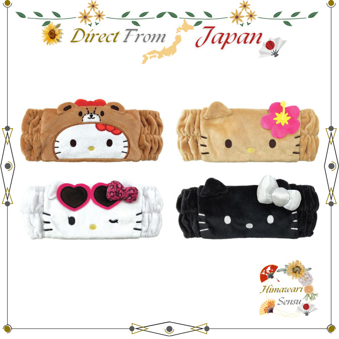 T's Factory Sanrio Caracteres Face Hairband Hello Kitty Vários Designs À Prova De Quebra-Cabeça Direto Do Japão