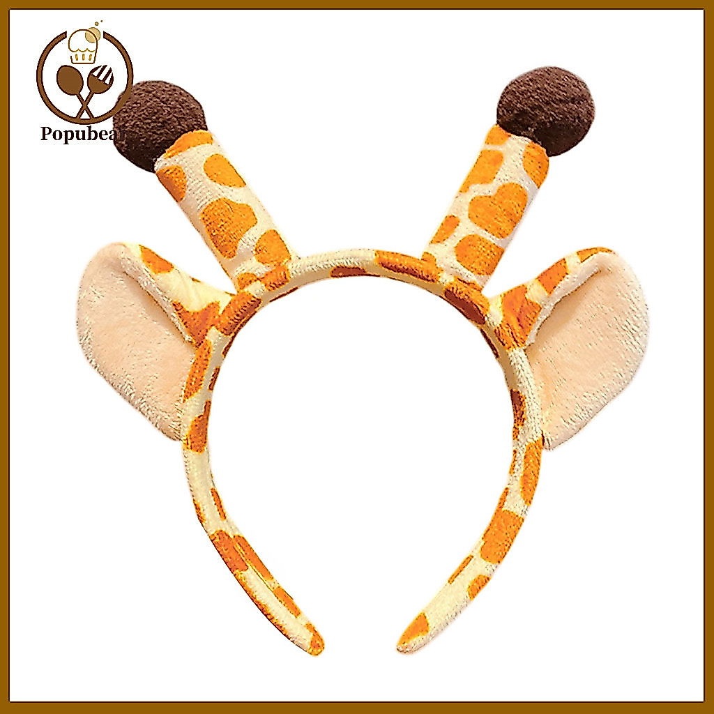 Washing Face Headband Marks Soft Plush Anti-slip with Cute 3d Cartoon Sika Deer Ears – Perfect for Makeup and Hair Sty