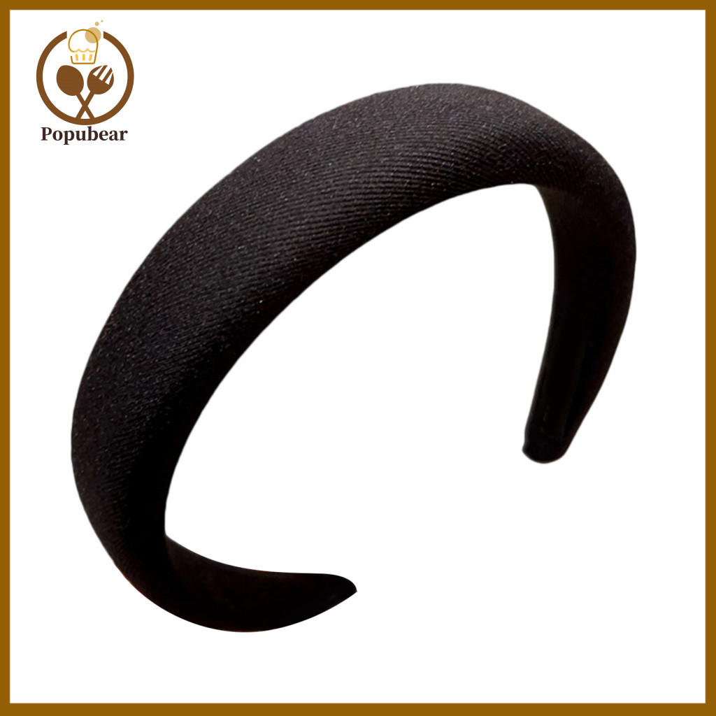 Autumn Winter Headband Comfortable Women’s Thick Sponge for Face Shaping High Cranium Hair Band Accessory for Southeas