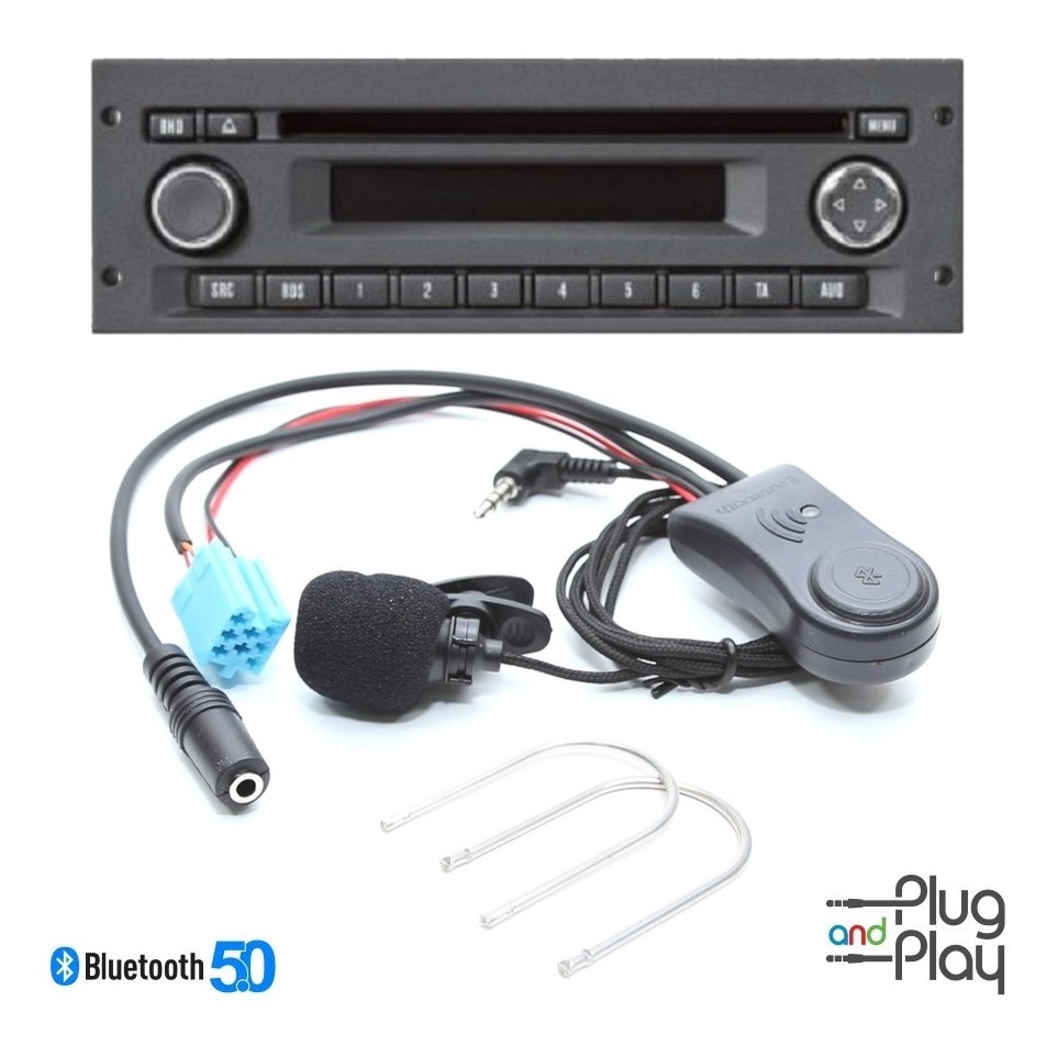 Bluetooth Para Radio Scania Mp88 Musica E Chamadas + Chaves