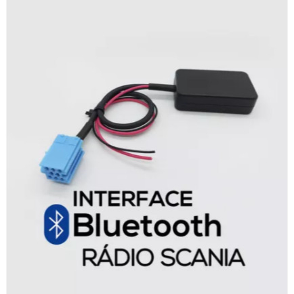 Interface Bluetooth Aux Radio MP88 SCANIA