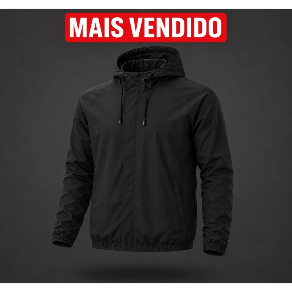 Corta Vento Masculino Impermeável Blusa Masculina Blusa de Frio Jaqueta Masculina