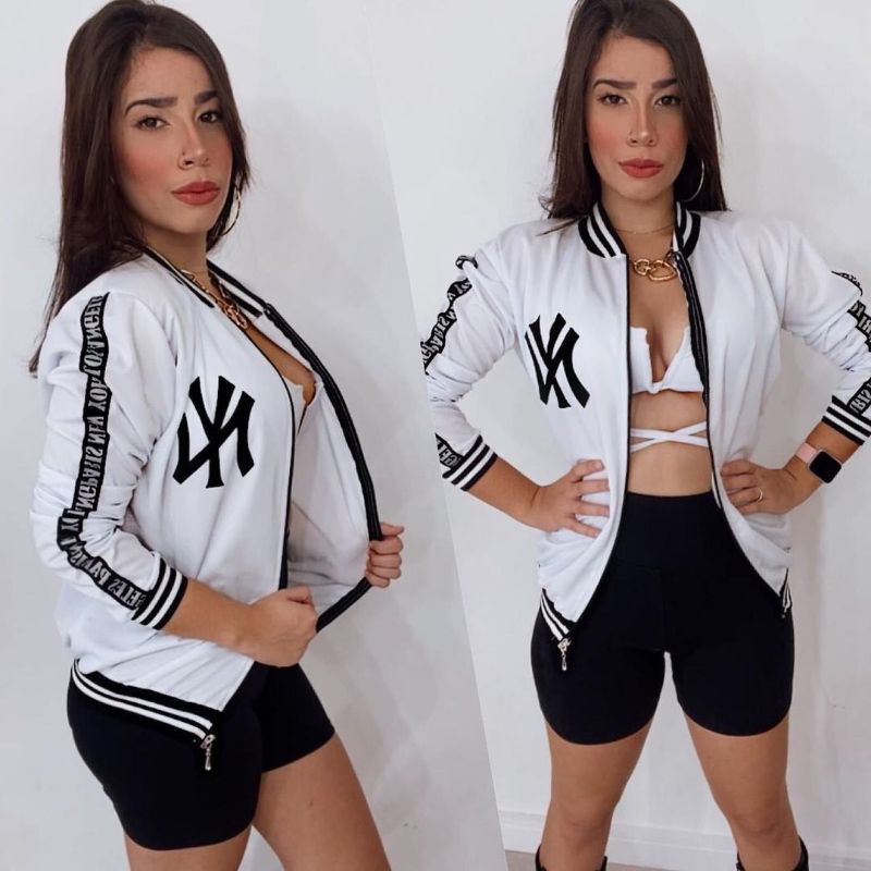 Blusa Jaqueta Feminina Corta Vento