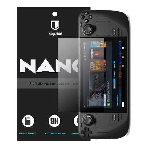 Película Steam Deck Kingshield Nano Vidro - Clear