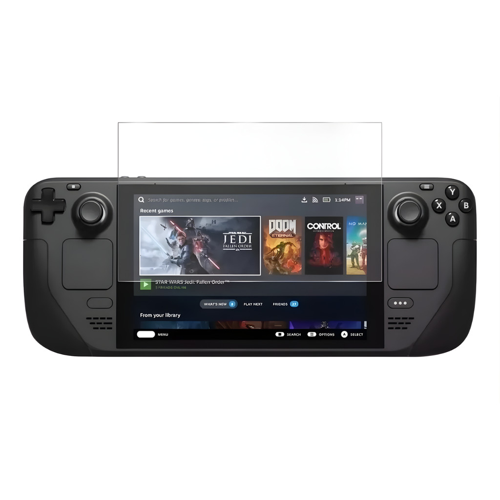 Película Proteção Avançada Nano Glass 9H para Steam Deck Steam Deck OLED