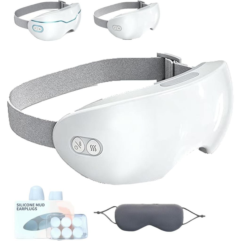 Máscara de Olhos a Vapor Steam Pro para Olhos Secos, Vaporizador de Olhos Ajustável com Calor e Névoa Nano Hidratante (1