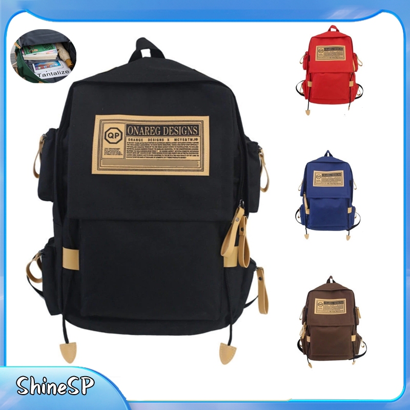 Mochila 2025 bolsa Viagem Resistente a Água Style Executiva Mochila Lisa Escolar Unisex Resistete Casual Chic Bolsa