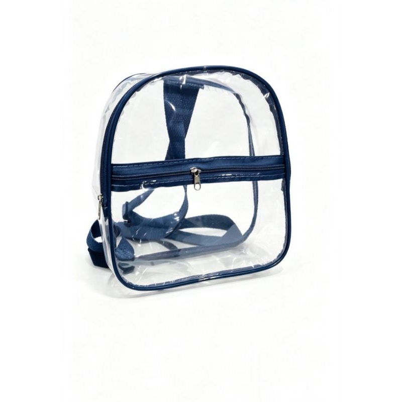 Mochila infatil transparente unisex parque natação escolar
