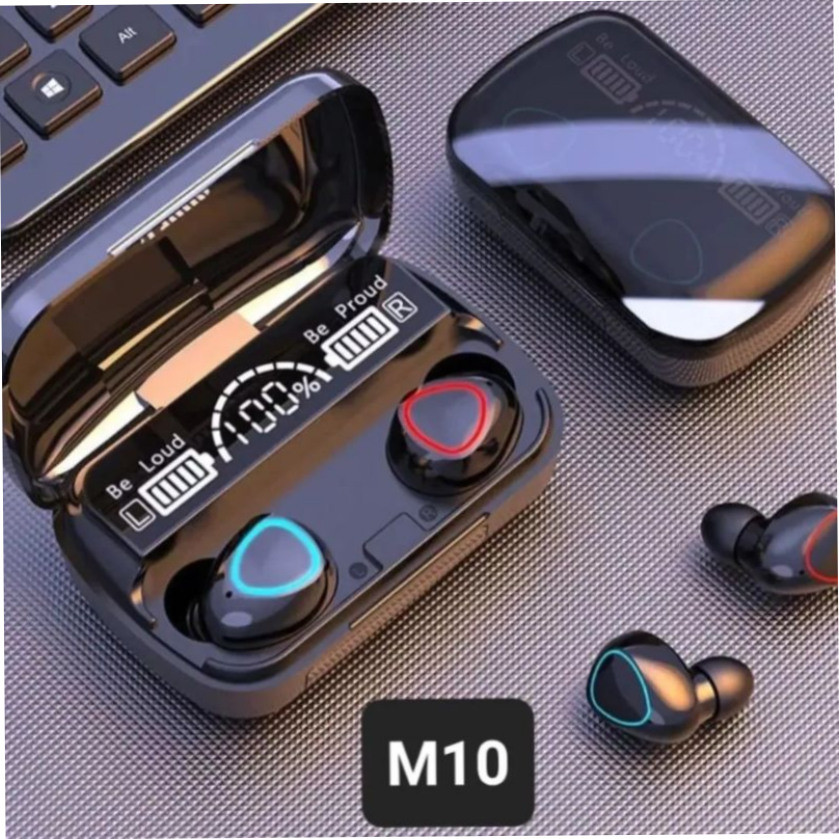 Fone M10 Fone De Ouvido Bluetooth Sem Fio Sem Fio Tws Estére