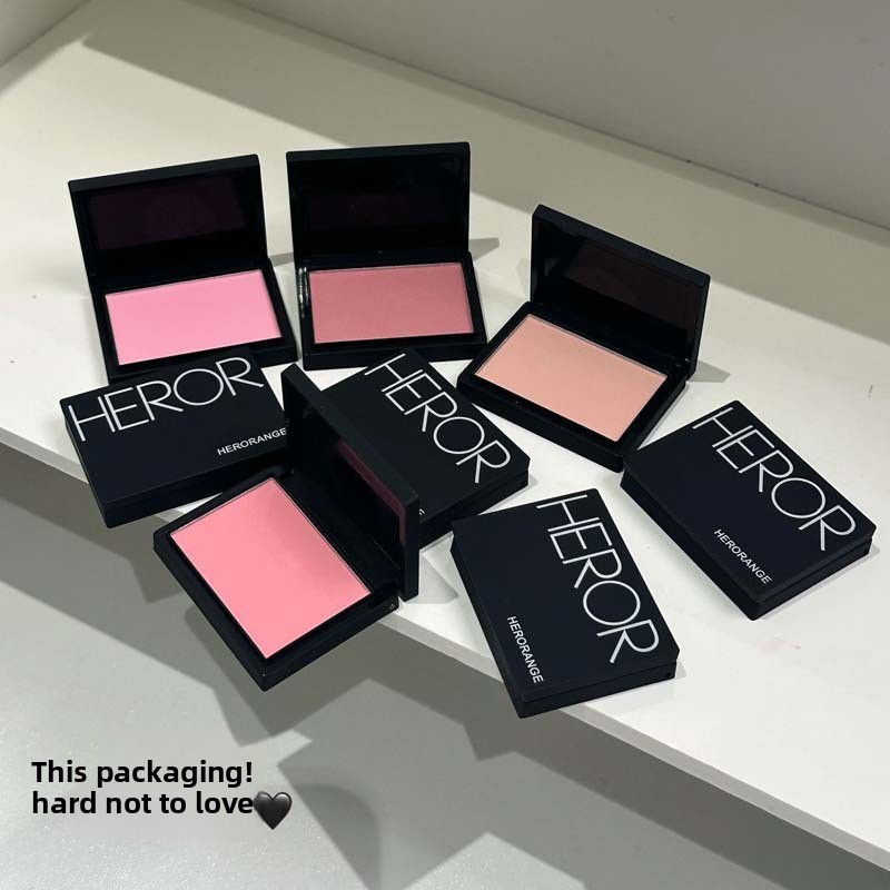 Light Ruo Monocromático Blush Baixa Saturação Fosco Luz Transparente Natural Nu Maquiagem Vitalidade Reparação Dupla Uti