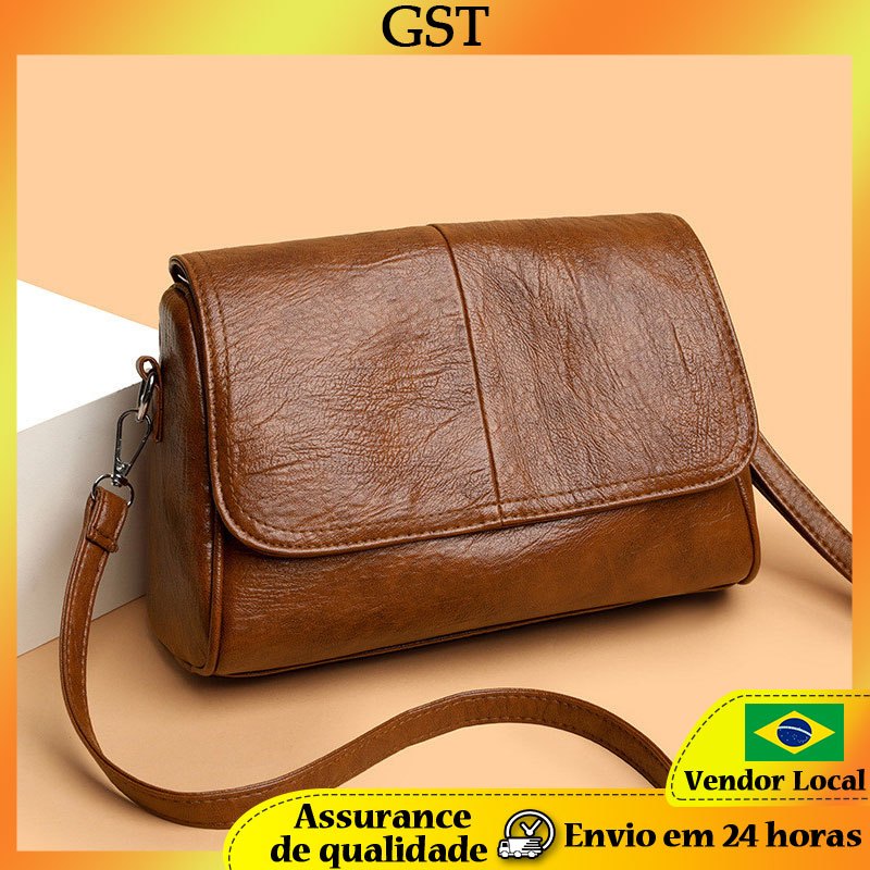 GST bolsa de grande capacidade feminina novo estilo bolsa mensageiro Commuter High-End sentimento elegante All-Match atm