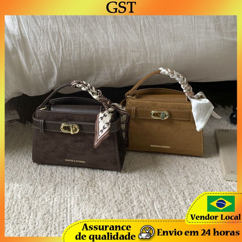 High-End Retro temperamento pequeno quadrado saco nicho Design trabalho Commuter bolsa de ombro portátil