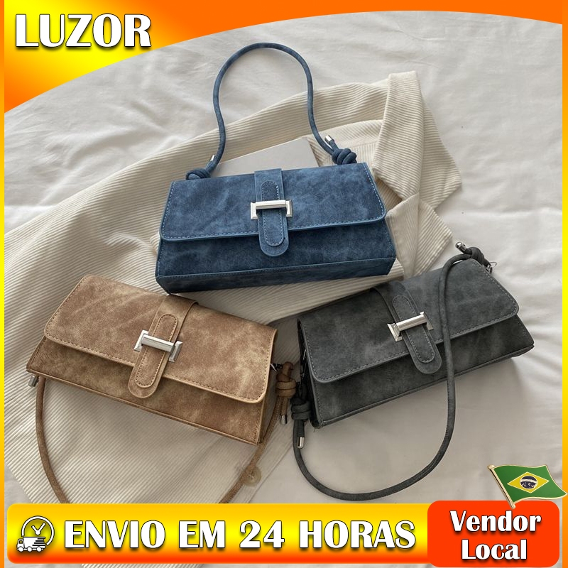 Textura Retro moda Baguette axilas saco Commuter simples nicho de um ombro pequeno saco quadrado