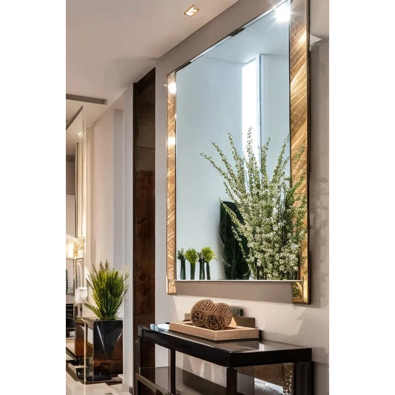 Espelho Quadrado Portátil ao Gigante 30cm a 90cm Decoração Salão Barbearia Vidro Promoção