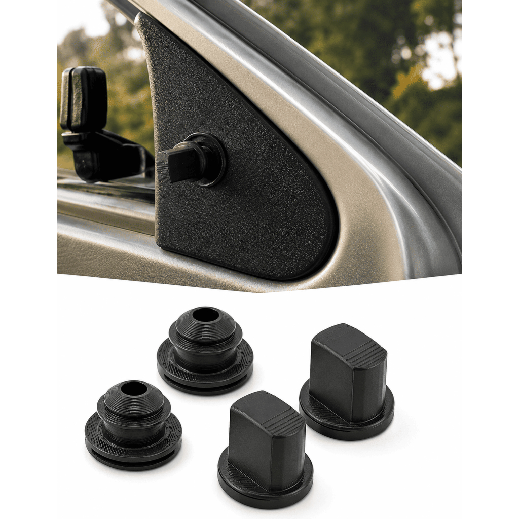 Acabamento Interno Retrovisor Gol Parati Saveiro Voyage Volkswagen Quadrados 90 91 92 93 94