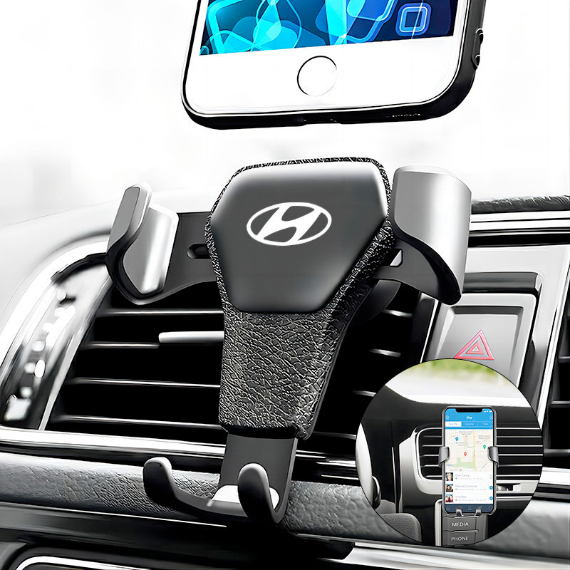 Automotive products in car mobile phone holder air outlet universal buckle type gravity sensing in car mobile phone hold