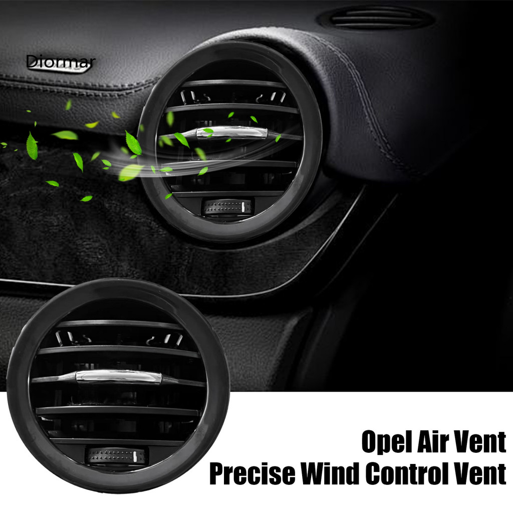 Automotive Air Outlet Car Console Accessory Conditioner Vent Cover for Opel Vauxhall Round Front Dashboard Ac Grille Rep