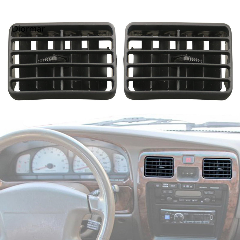 Car Air Conditioner Outlet Grille Custom Fit Vent Front Ac for Toyota 4runner 1996-2002 Black Plastic Register Replaceme