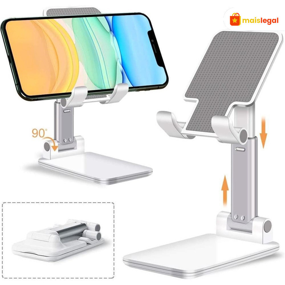 PROMOÇÃO Atualizar Kit 5/10/20 Suporte Para Celular e Tablet Dobrável Portátil Ajustável Apoio Mesa-LC