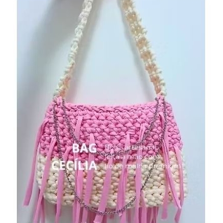 Bolsa Feminina Artesanal Estilo Gringa Trend 2026