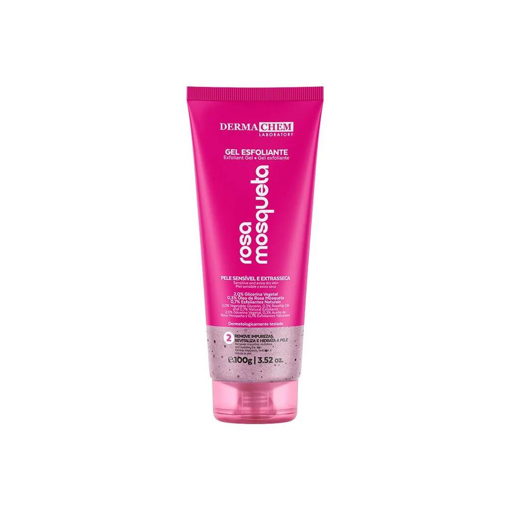 Kits Gel Esfoliante Rosa Mosqueta 100ml Dermachem