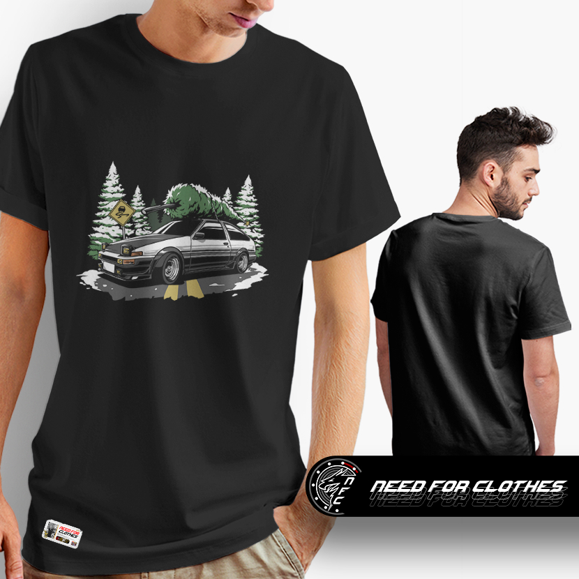 Camiseta Toyota AE86 Trueno Hatchback JDM Drift Initial D Touge Racing
