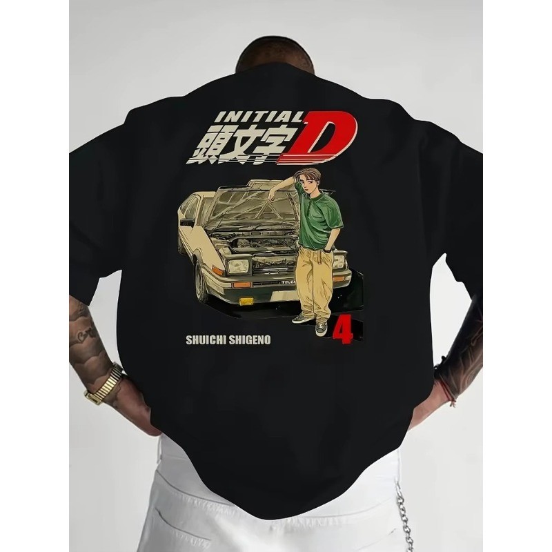 Camiseta Initial D Takumi Fujiwara AE86 JDM Drift Streetwear
