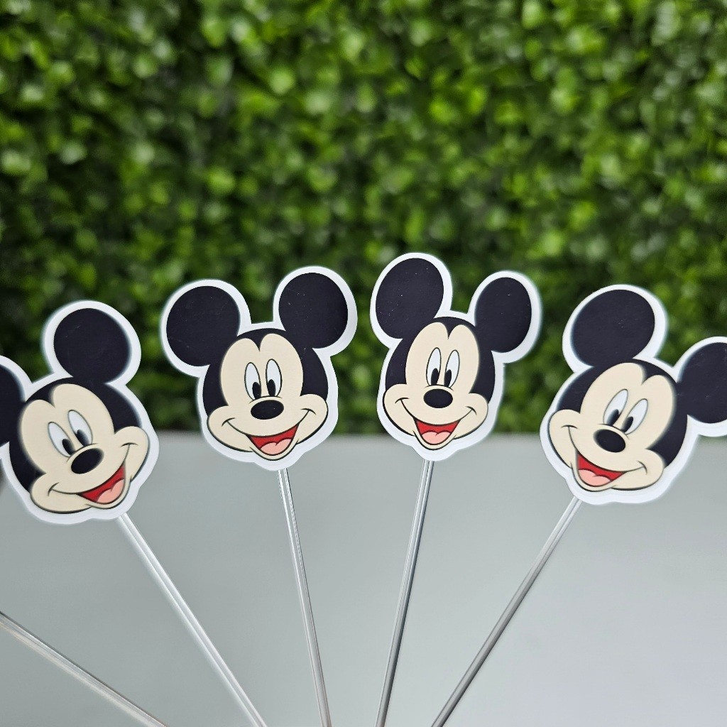 Topper Tag para Docinhos MICKEY - Personalizados - Festa infantil - Aniversário