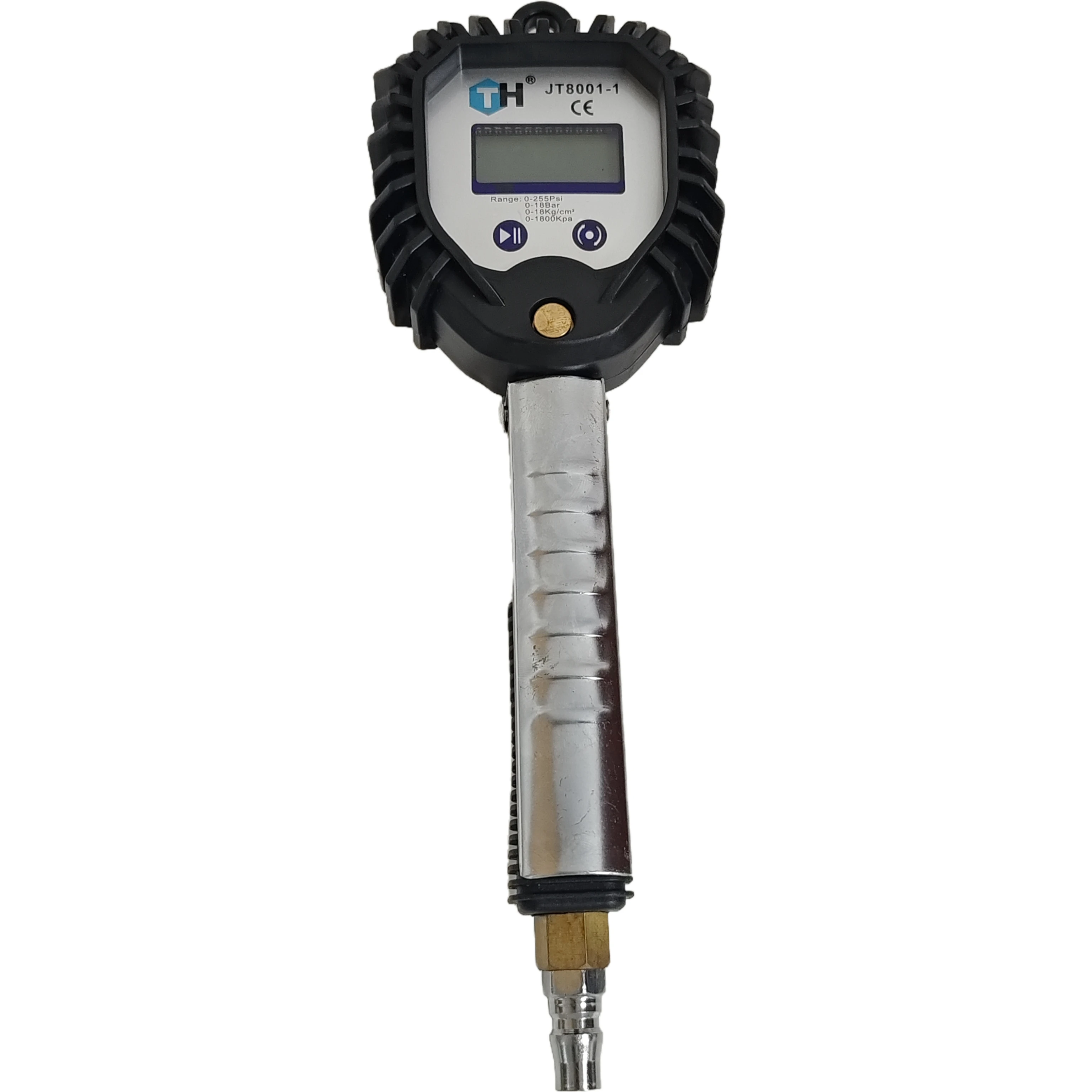 High Precision Electronic Tire Pressure Gauge With Inflation Head Car Tire Monitor Air Gun Air Pump Accessory for Electric Car