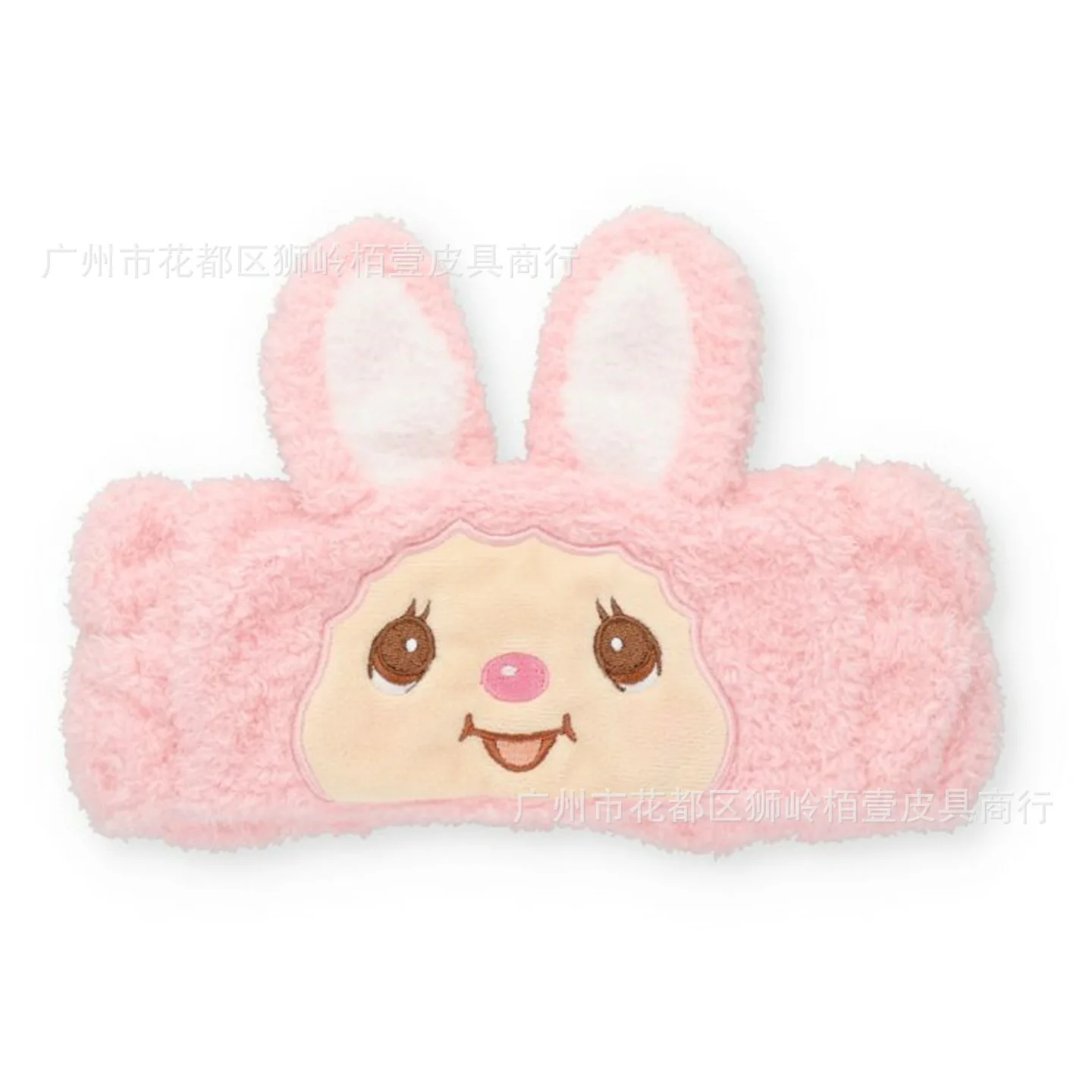 New Cartoon Monqijqij Hairband: Portable Makeup Accessory, New Style Girls' Rabbit Ears Bow, Face-Washing Hair Tie, Gift